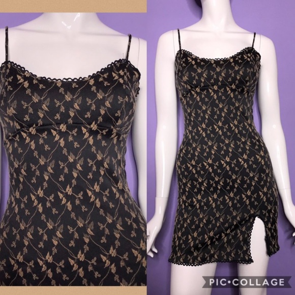 Vintage floral mini dress - Picture 2 of 7